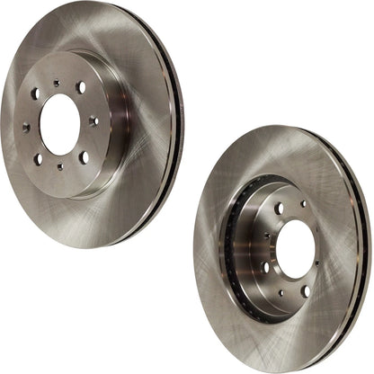 Front Brake Disc Set for Honda Civic (1990–2005) - Plain Surface