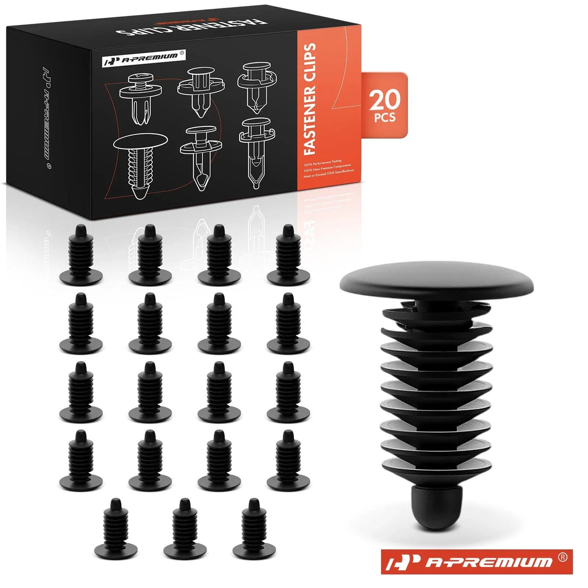 20x Door Weatherstrip Retainer Clips for Chevy Buick
