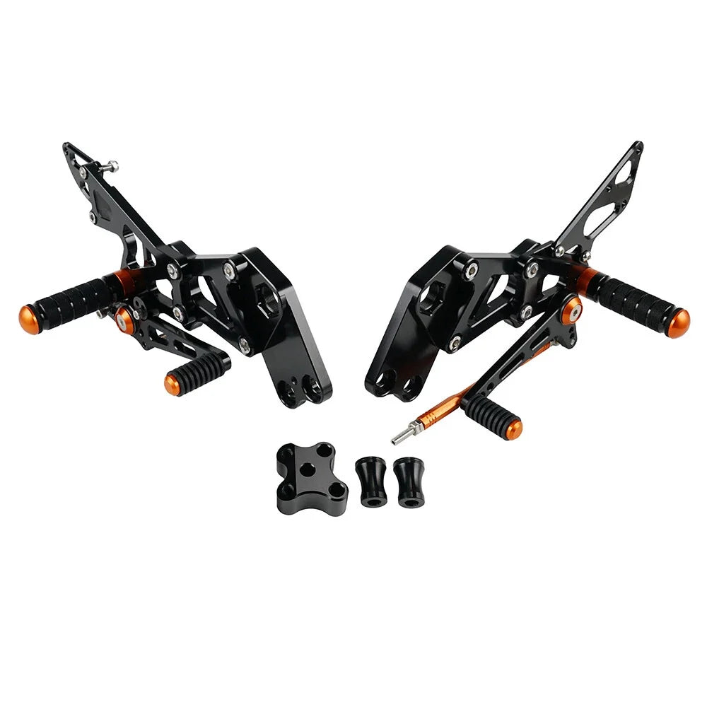 Adjustable Rearsets Foot Pegs for KTM RC 390 (2014–2021)