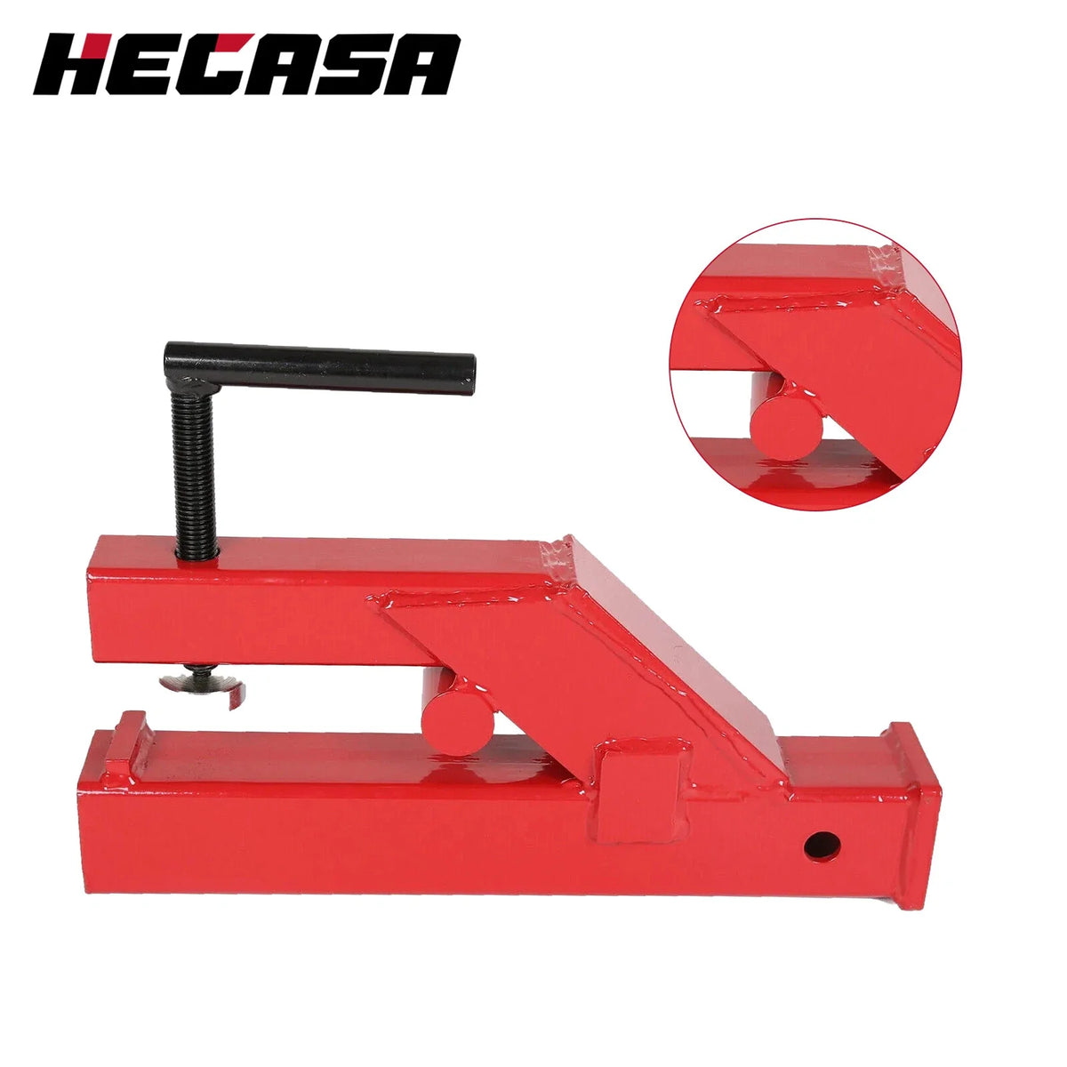 Trailer Adapter Receiver Hitch Clamp for Bobcat Deere