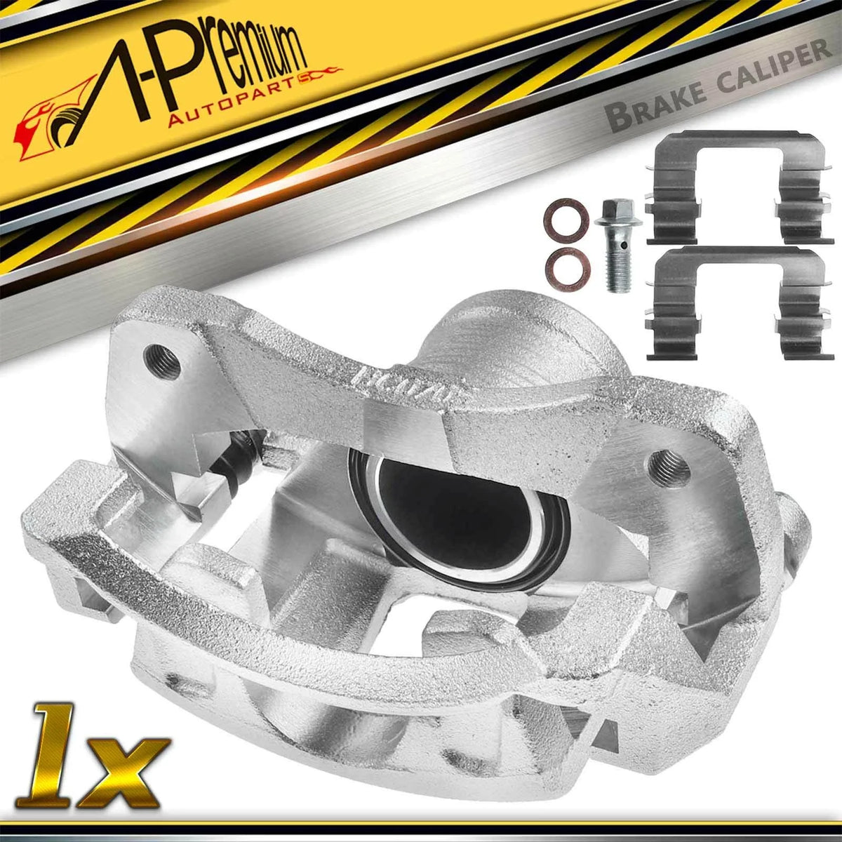 Front Right Brake Caliper with Bracket for Chevy Spark (2013–2015)