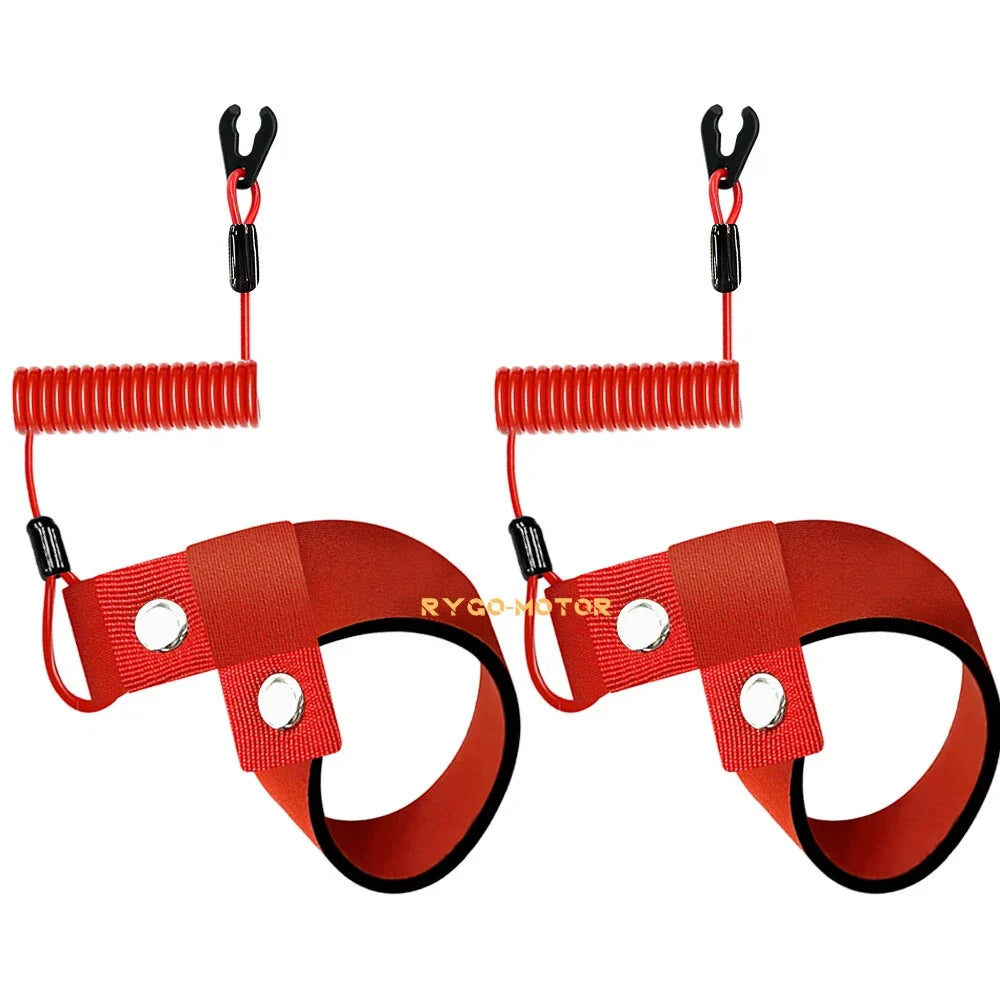 2X Stop Kill Safety Key Lanyard for Yamaha Jet Ski (All Models)