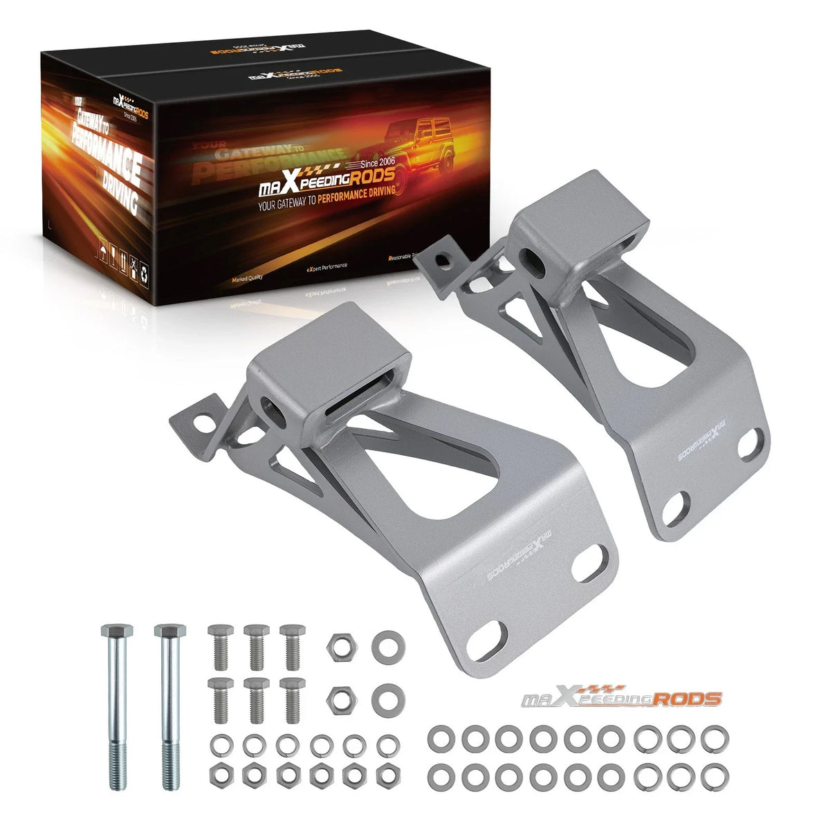 Engine Swap Conversion Mount Brackets for Chevy C10 GMC Truck (1960–1987)