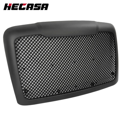 Black Upper Grille for Front Bumper - Freightliner Cascadia 2008–2017