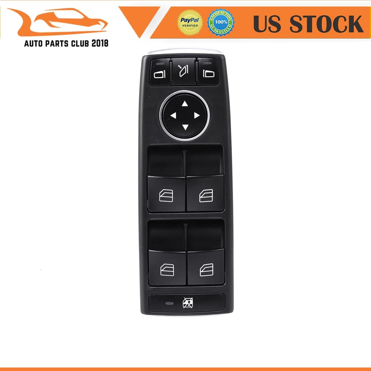 Left Window Switch for Mercedes-Benz C250 C300 C350 E350 E400