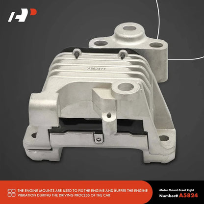 3X Jeep Cherokee Engine Motor & Transmission Mounts (2014–2017)
