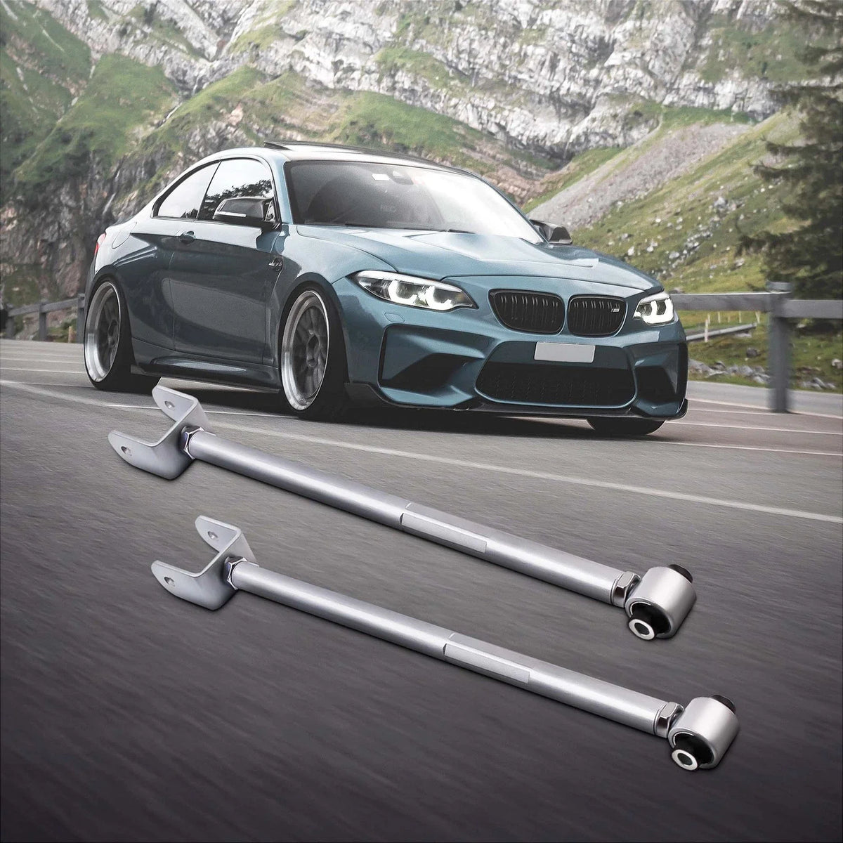 2X Rear Lower Control Arms Camber Kit for BMW E46 E36 (1995–2005)