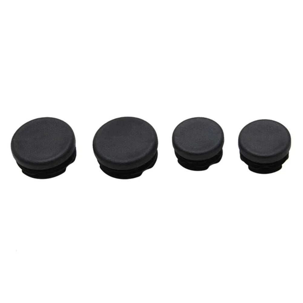 4-Piece Decorative Set of Motorcycle Frame Hole Cover Caps and Plugs