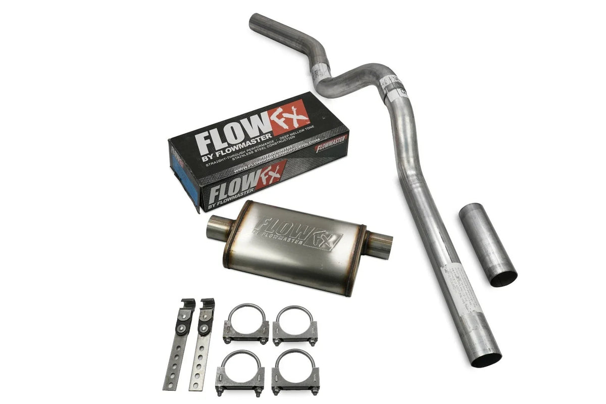 3" Single Exhaust Kit for GMC Yukon XL (2000–2006) C Exit Flowmaster Flow FX
