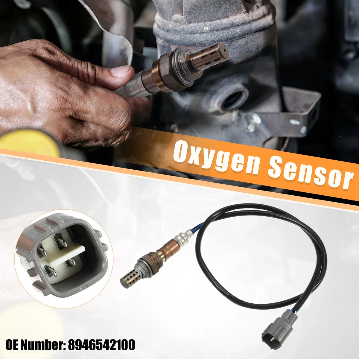 Right Side Oxygen Sensor for Toyota RAV4 (2013–2018) No. 8946542100