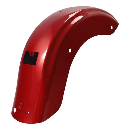 Rear Fender Wicked Red Glossy for 2009-2024 Harley Touring Road Glide
