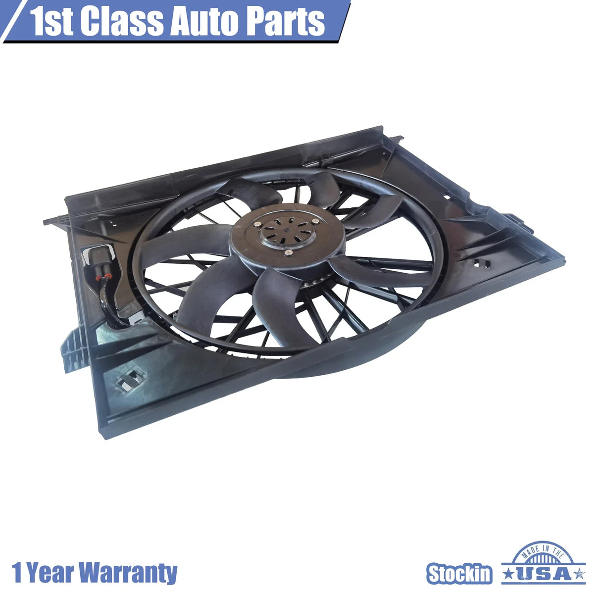 Engine Cooling Fan Assembly for Mercedes W211 E320 E350 E550 CLS (2003–2009)