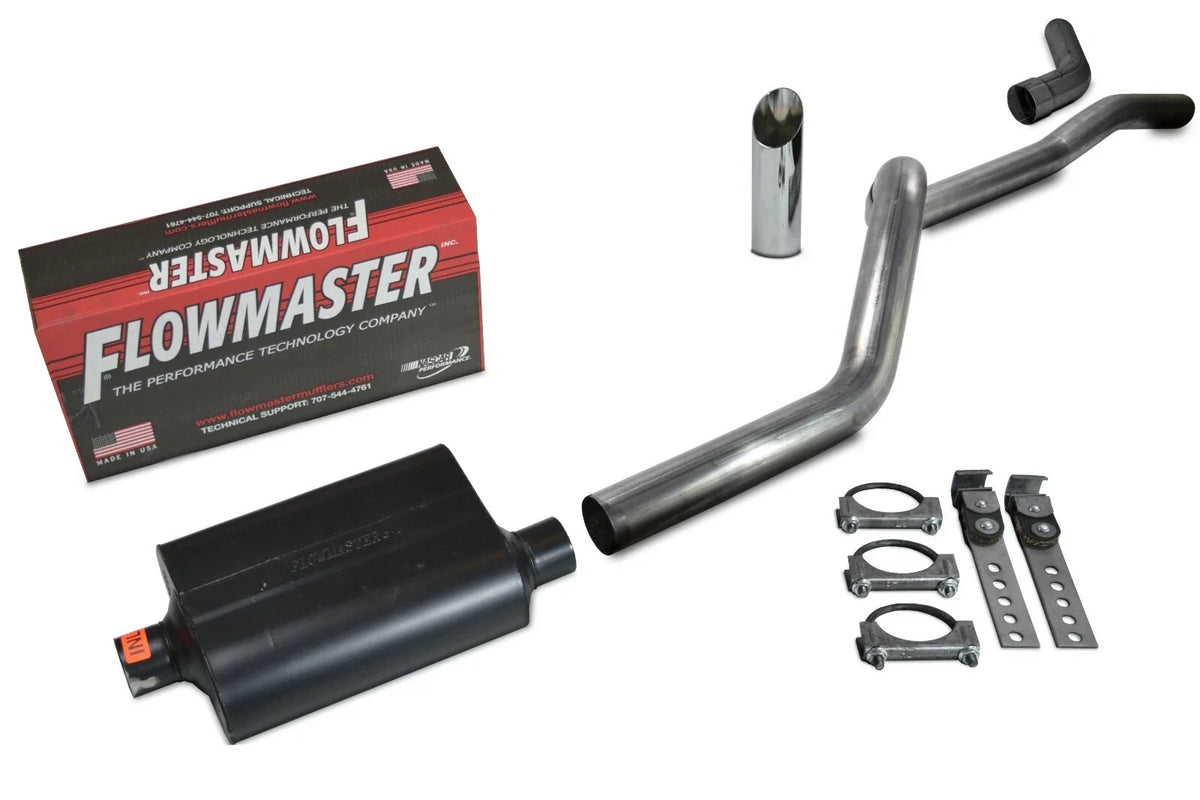 2.5" Exhaust System - Flowmaster Super 40 Tip for Jeep Cherokee 1984-2001