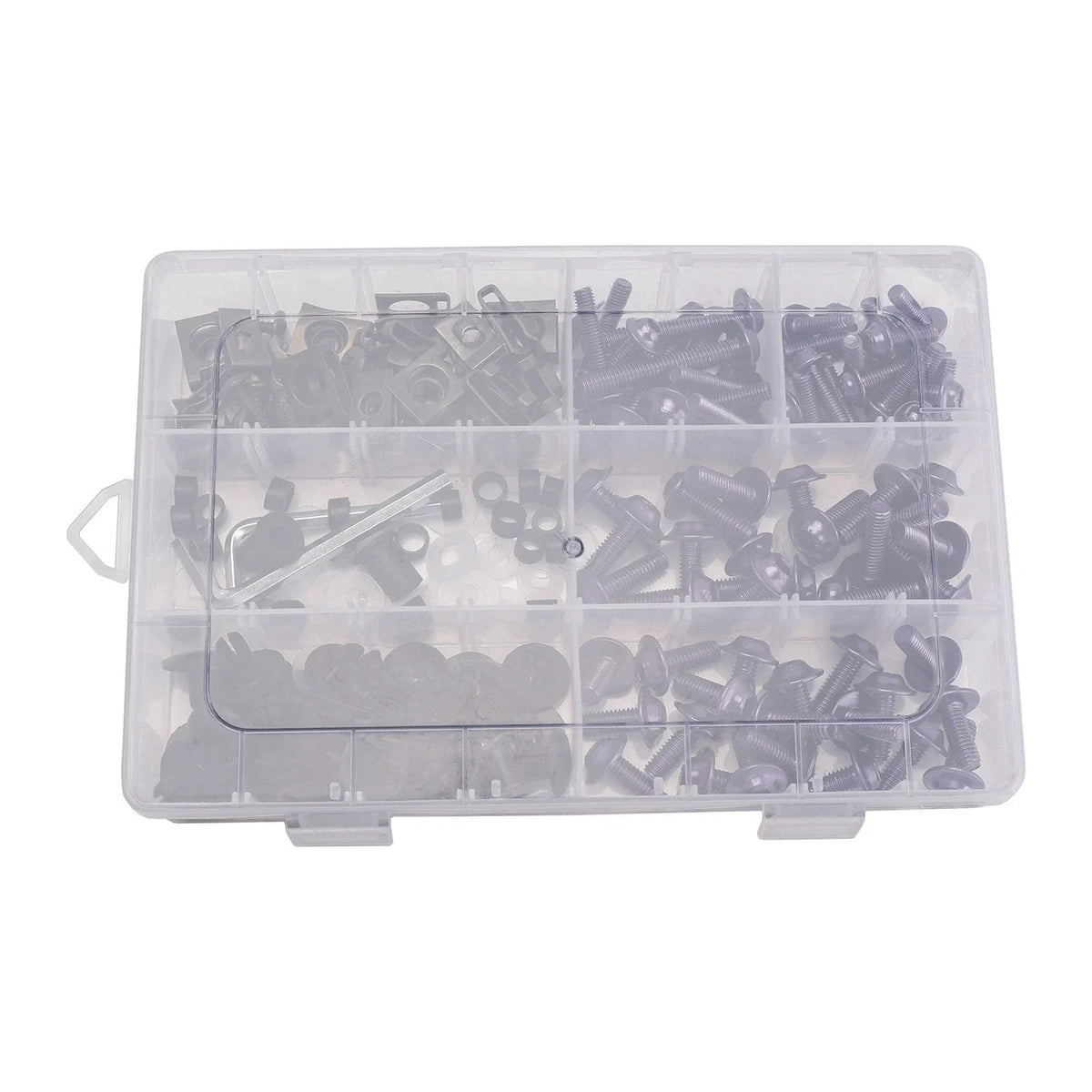 4-Piece M6 Screws and Clips Set for Toyota Hilux N70 2005-2015