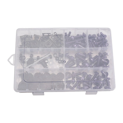 4-Piece M6 Screws and Clips Set for Toyota Hilux N70 2005-2015