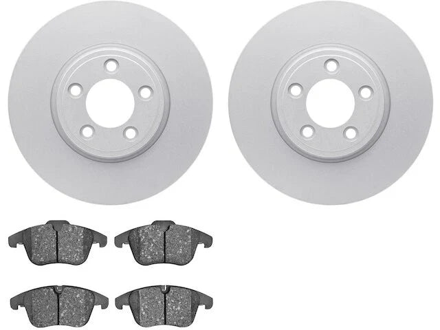 Front Brake Pad and Rotor Kit for Jaguar S Type (2006–2008) RQ983RD