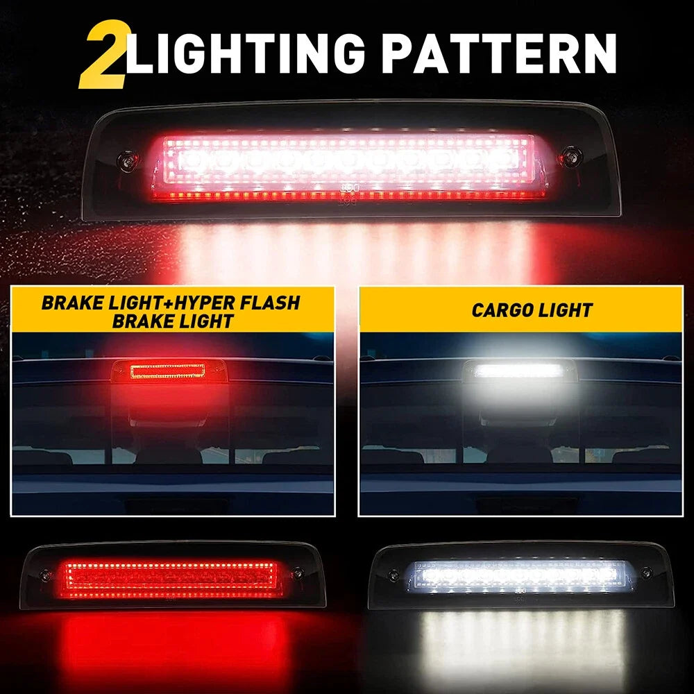 3rd Brake Light with Strobe LED for Dodge Ram 1500 2500 3500 2009-2018