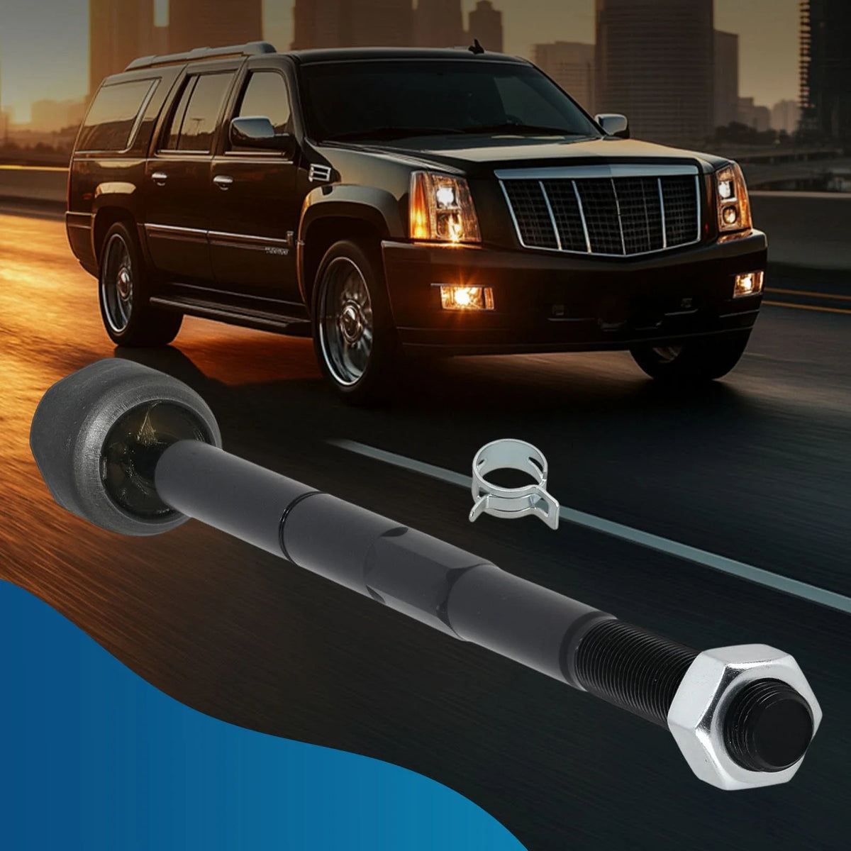 Inner Tie Rod for GMC Sierra 1500 (2007–2013) EV800084 Front