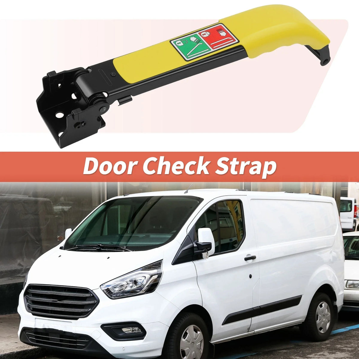 Rear Door Check Strap for Ford Transit Tourneo Custom (2012–2023) BK21V44100AH