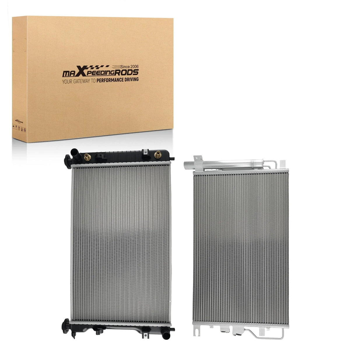 Aluminum Radiator & Condenser for Chevrolet Equinox (2010–2015)