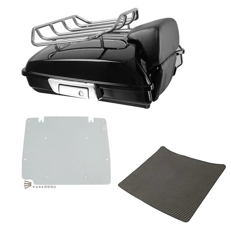Trunk Backrest Rack Plate by Razor for Harley Touring Street Glide (2014-2026)
