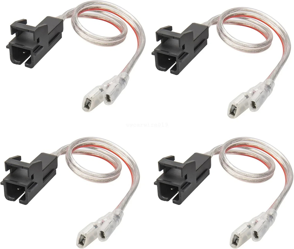 Set of 4 Door Speaker Cable Connectors for Chevy Silverado 1500 (1999–2014)