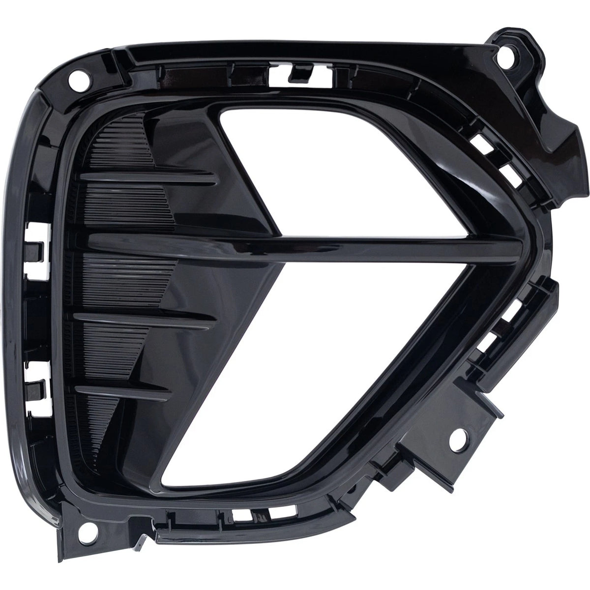 Set of 2 Bumper Face Bar Trims for Left Right Pair