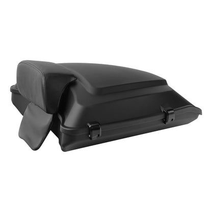 Backrest Pad Mount Rack, Matte Black for Harley Touring (2014-2026)