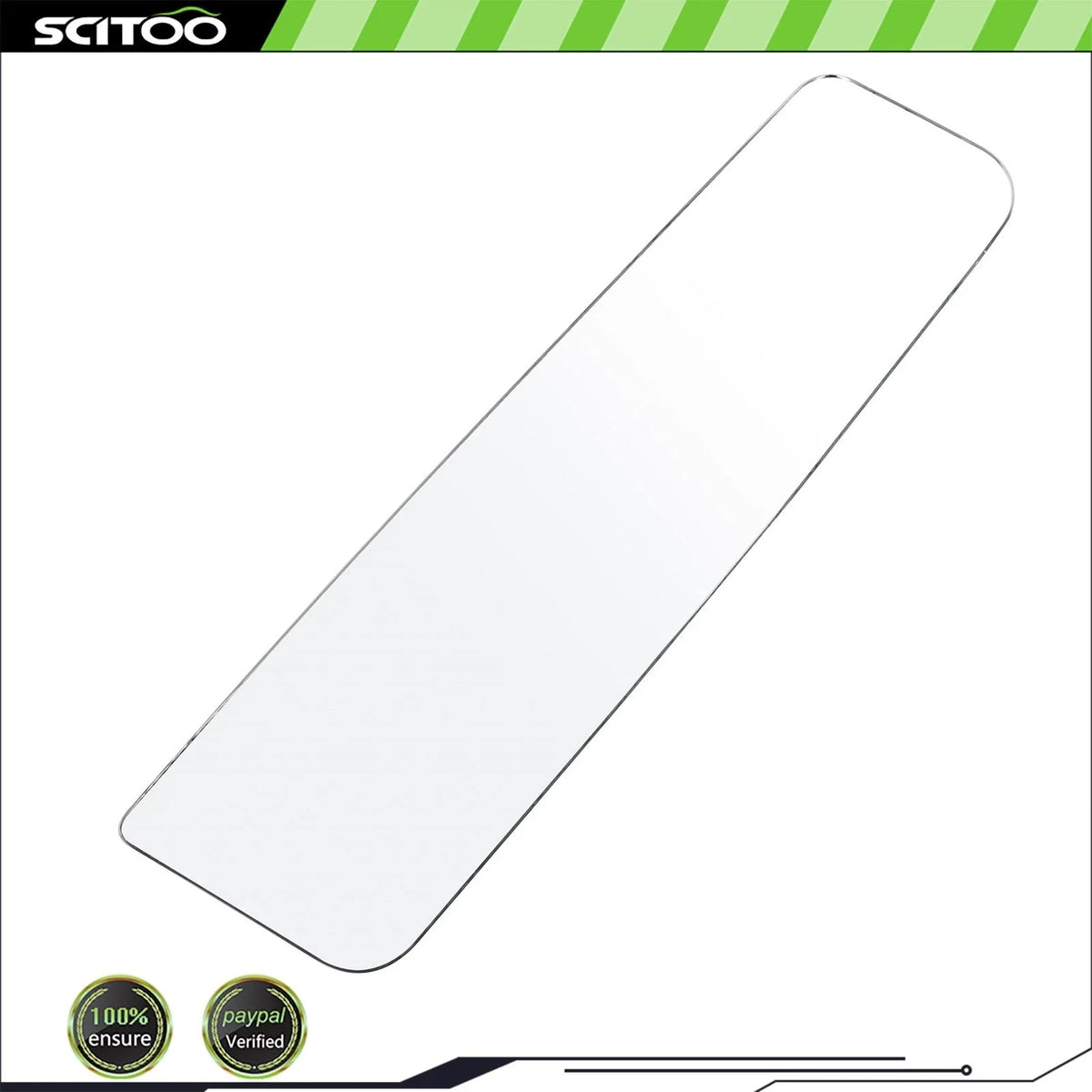 Replacement Lower Mirror Glass for Right Side Toyota Sequoia 2008-2017