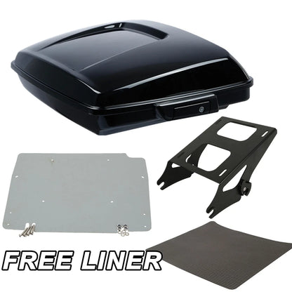 Trunk Mount Rack with Base Plate for Harley Touring Glide 2014-2026