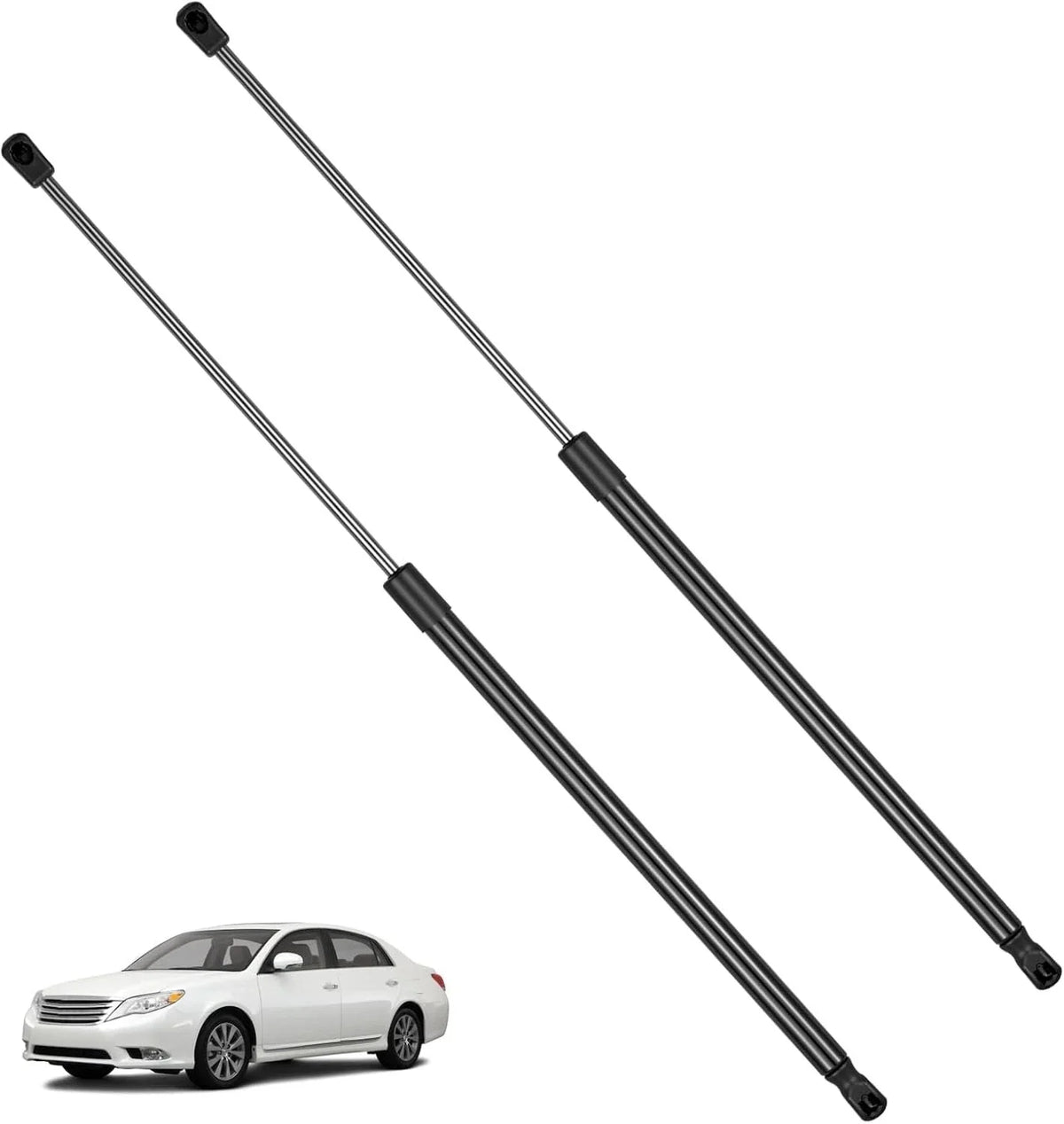 Hood Lift Support Struts Pair for Toyota Avalon (2005–2012) 26in 43lbs
