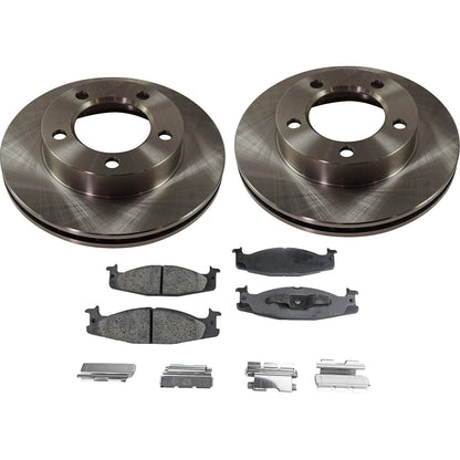 Brake Disc Rotors and Pads Kit for Ford F-150 (1994–1996)