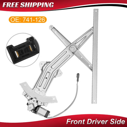 Window Regulator with Motor for 1994-2004 Ford Mustang Front Left
