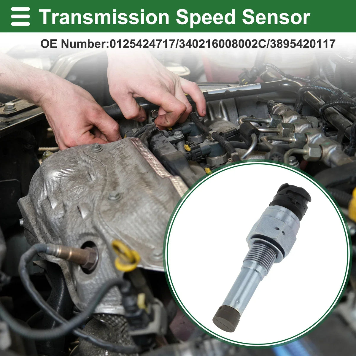 Odometer Speed Sensor by Mercedes-Benz for Actros Mp2 (2002-2011)