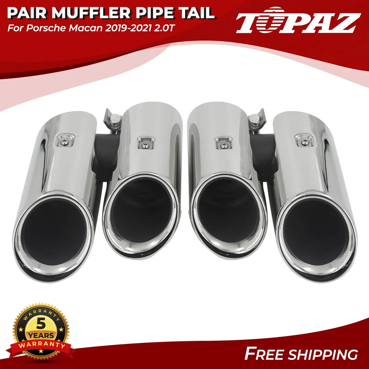 Muffler Tail Pipe for Porsche Macan (2019–2021)