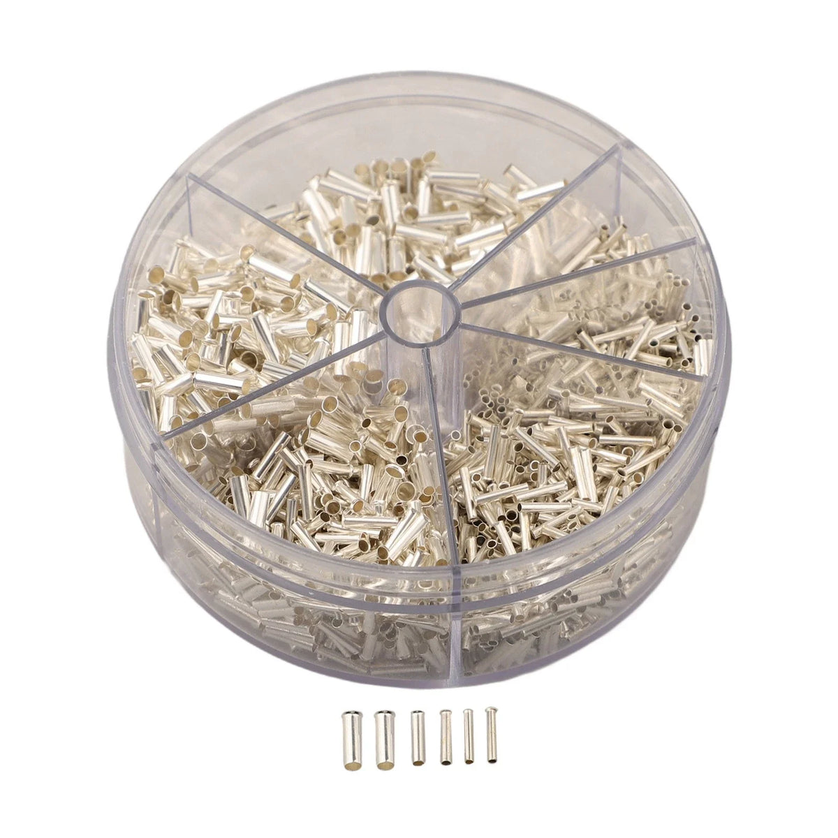1900pcs Non Insulated Electrical Crimp Terminal Ferrule Set for