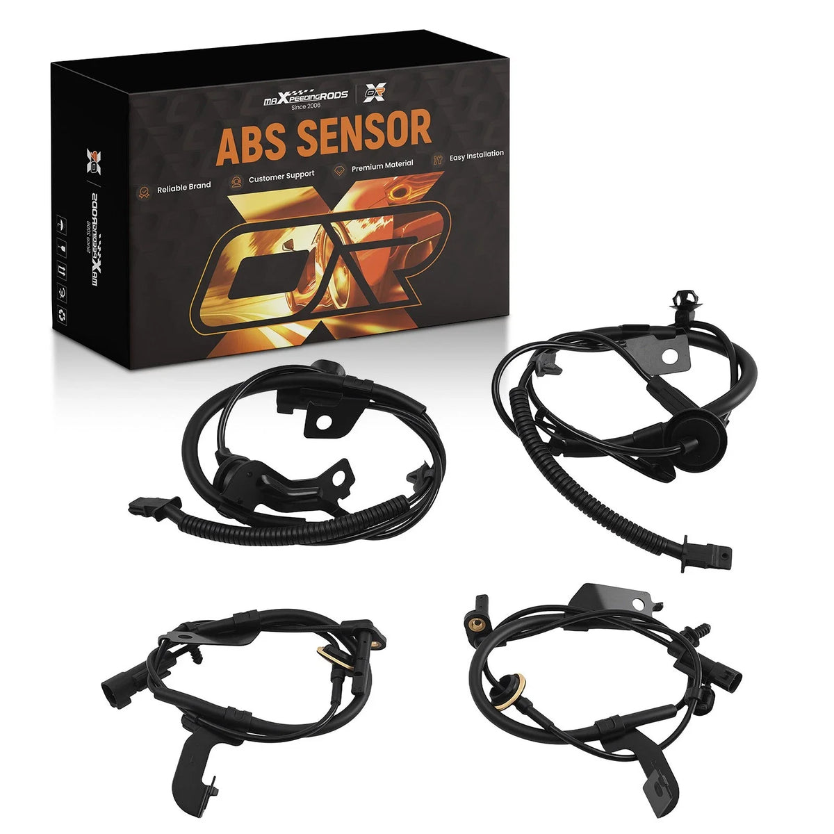 Wheel Speed Sensor ABS Set for Jeep Compass Caliber Patriot (2007-2017)