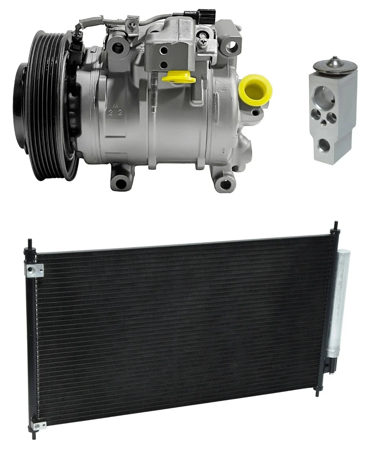 AC Compressor Kit With Condenser for Honda Accord 3.5L (2015–2017)