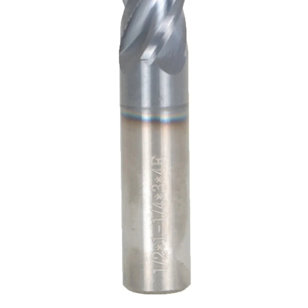 4 Flute Carbide End Mill .030 Radius 1-1/4" Cut 3" Length
