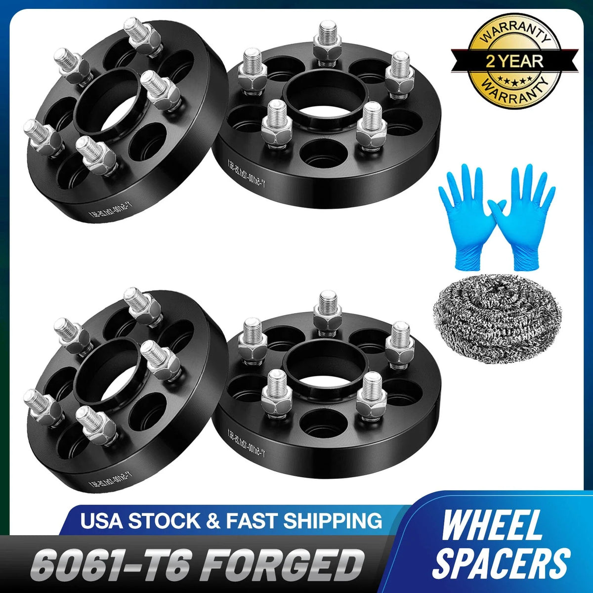4PCS 1" Hubcentric Wheel Spacers 5x100 for Subaru Impreza (2008–2019)