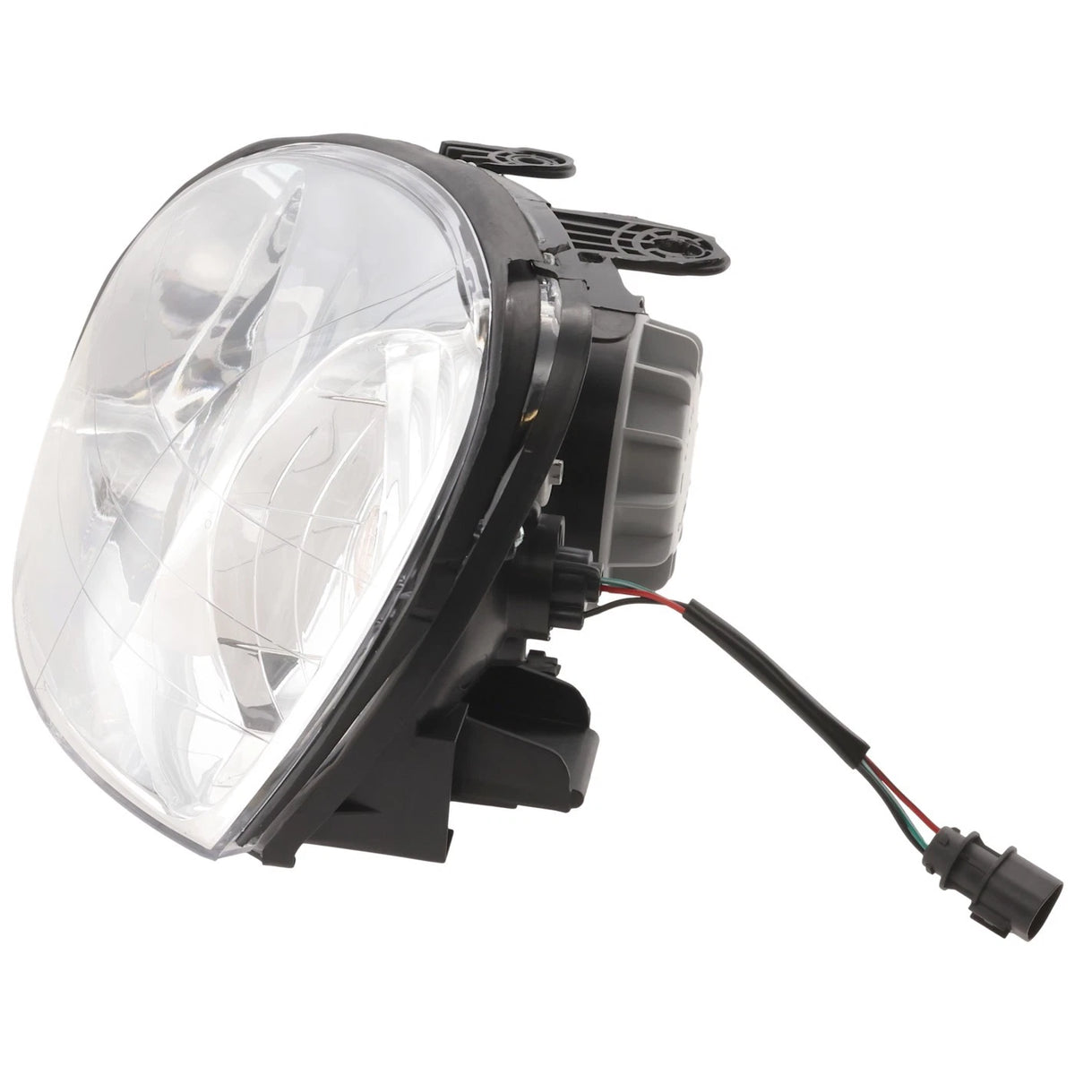 Driver Side Headlight for Hyundai Santa Fe (2003–2006) Halogen with Bulb
