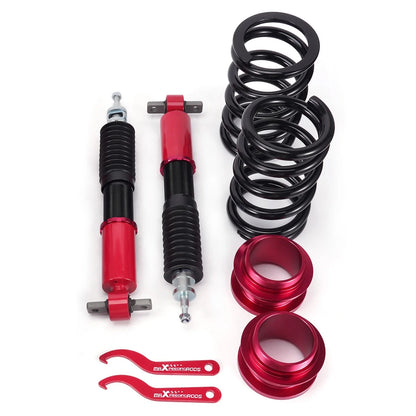 Adjustable 24-Way Rear Coilover Suspension Kit for Ford Mustang S550 2015-2023
