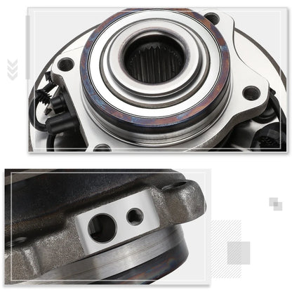 Front Hub Bearing w/ ABS Sensor & Studs for 2004-2006 Chrysler Pacifica