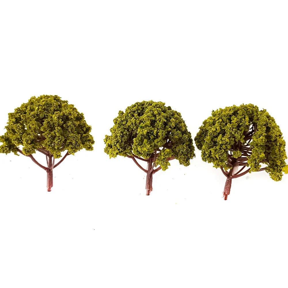 12 Model Trees for Railway and Wargame Sand Table Scenery