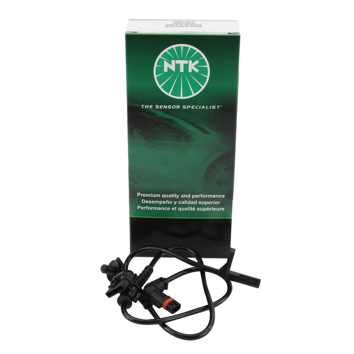 Front Wheel Speed Sensor AB1555 by NTK for Toyota Hilux N70
