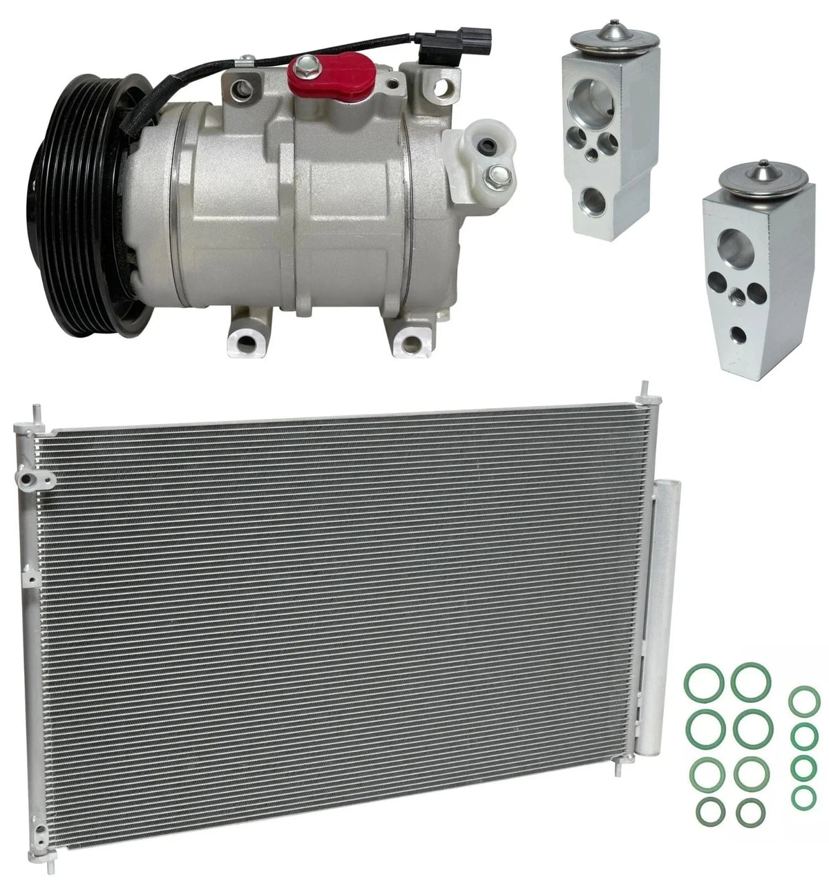 A/C Compressor Kit With Condenser Replacement for Honda Odyssey (2017–2019)