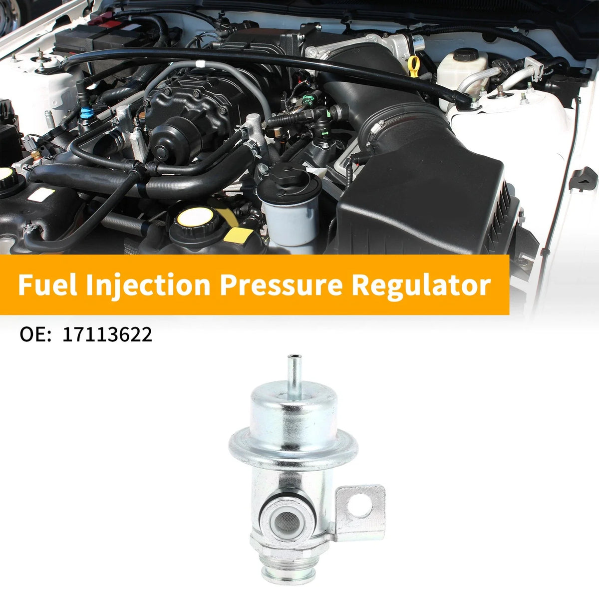 Fuel Pressure Regulator for Buick Century (2000–2005) No. 17113622