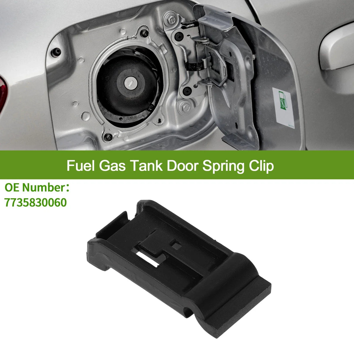 Fuel Gas Tank Door Spring Clip for Toyota Sienna (2004–2020) No.7735830060
