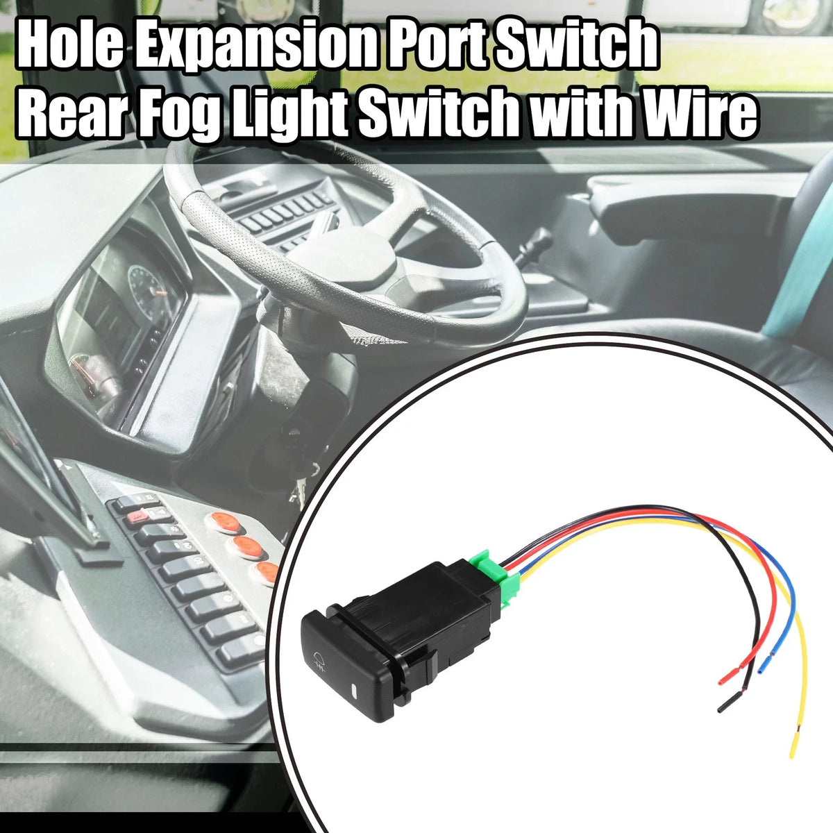 Rear Fog Light Switch for Toyota Alphard ANH10 (2002–2008)