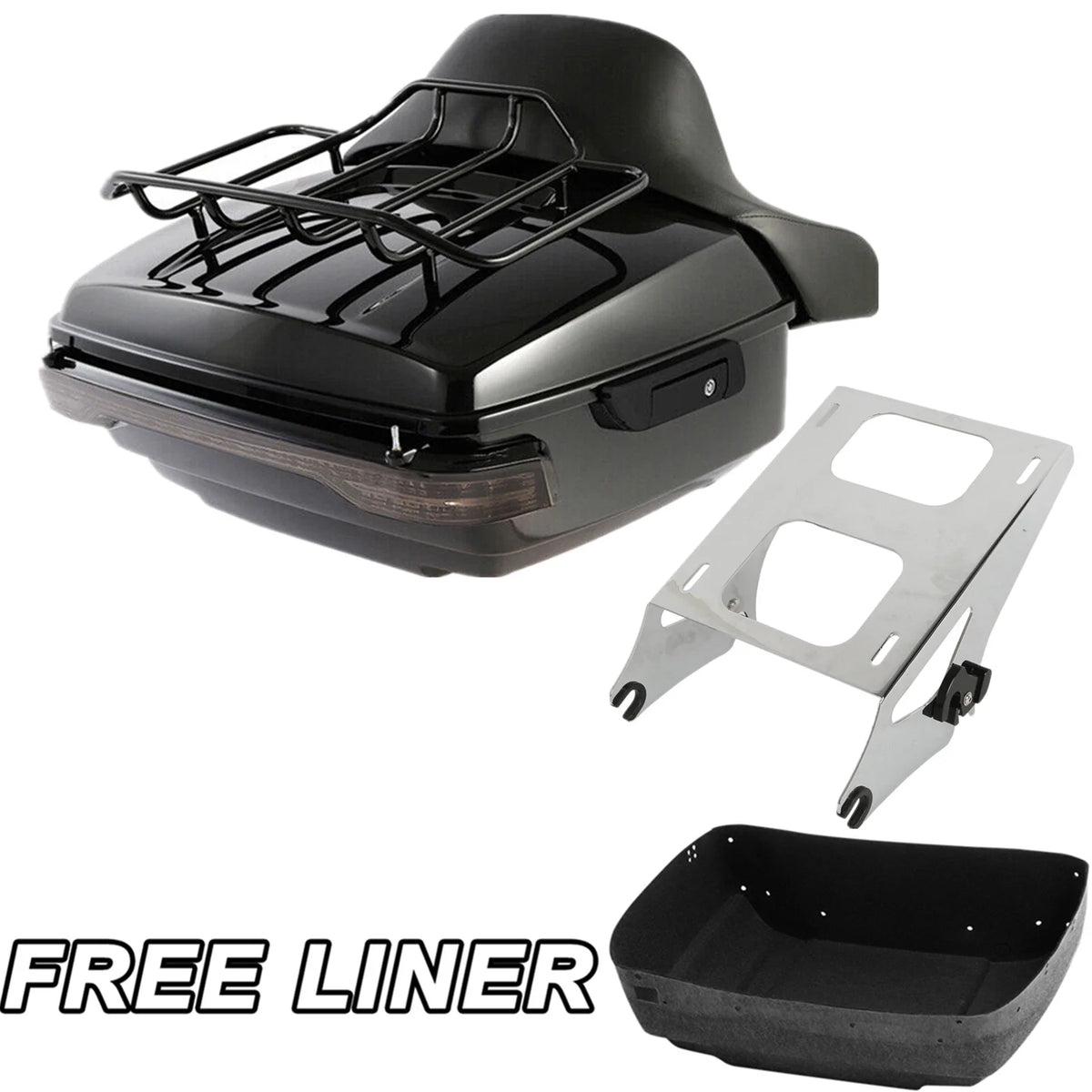 LED Tail Light Mount Rack for Harley King Road Glide 2014-2026